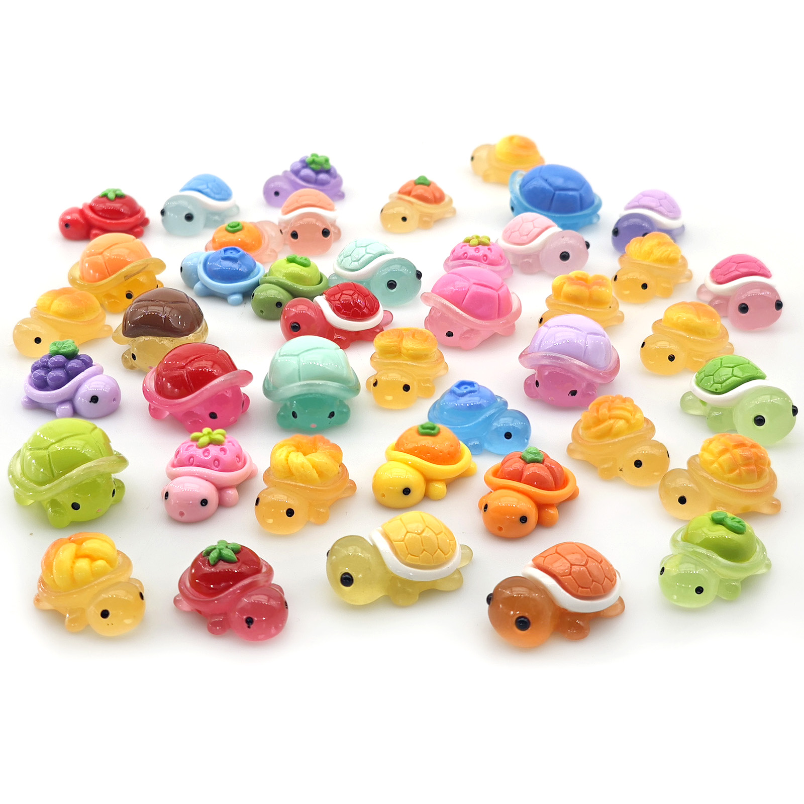 Marine Aquarium Mini - Mini Żółwie z Żywicy Oceanicznej, Małe