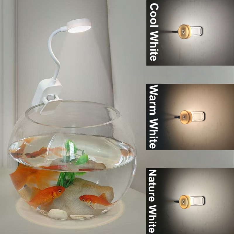 Marine Aquarium Lamp - Lampka LED do akwarium z klipsem,