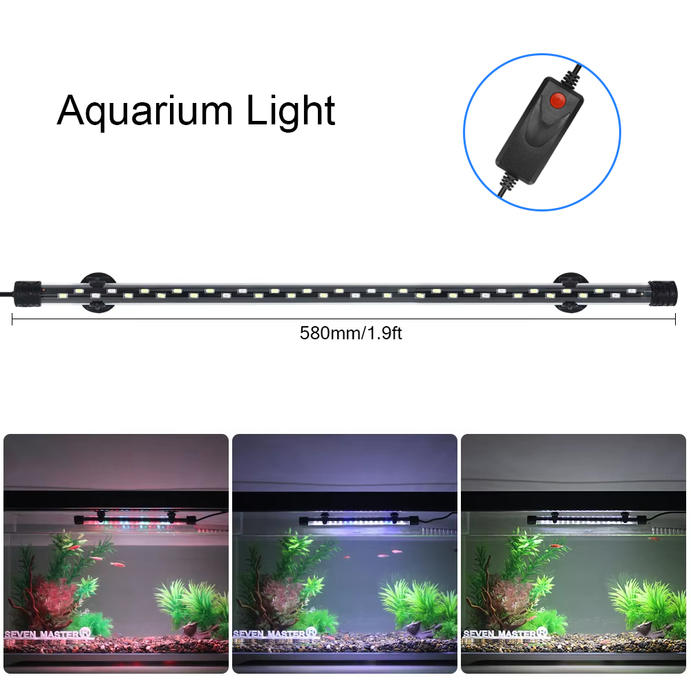 Marine Aquarium Lamp - 58CM oświetlenie do akwarium LED lampa