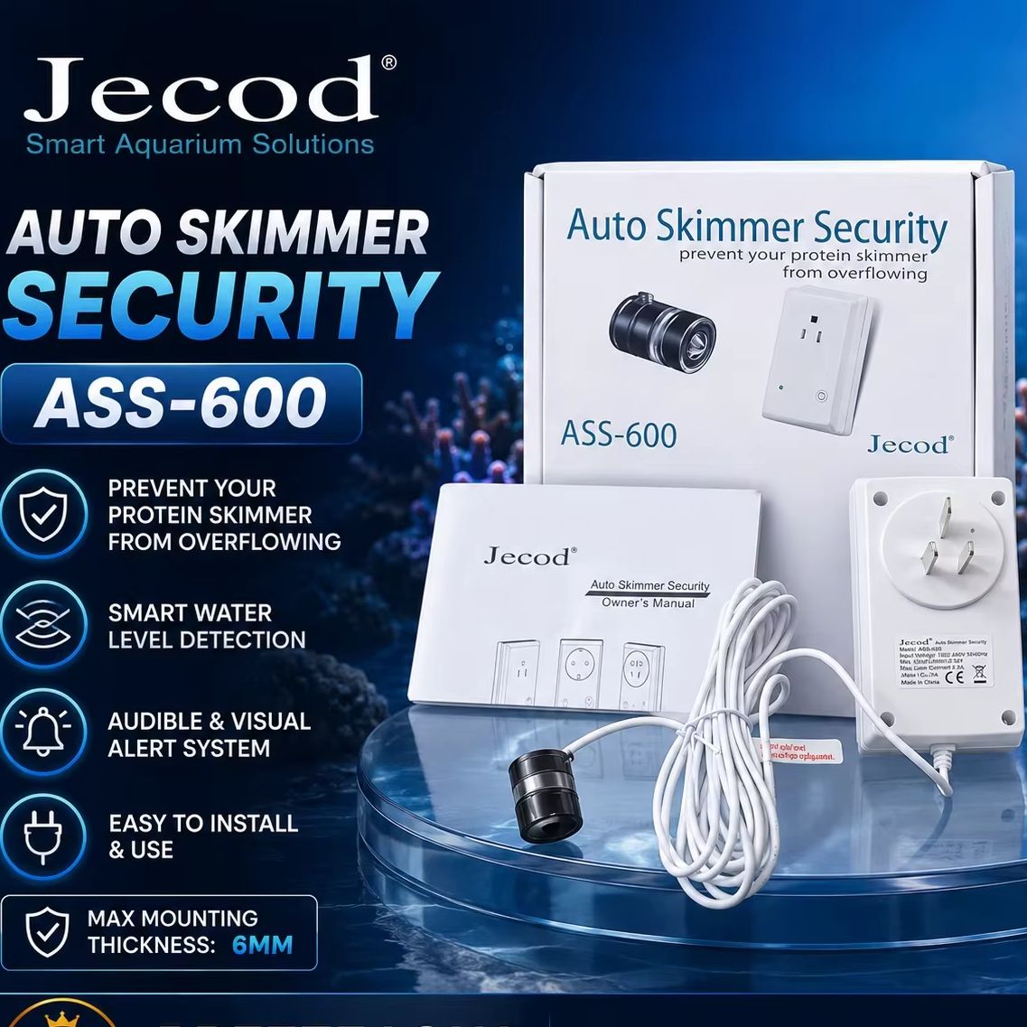 Protein Skimmer Hang On - Jebao ASS-600 220V Odporny na wybuchy
