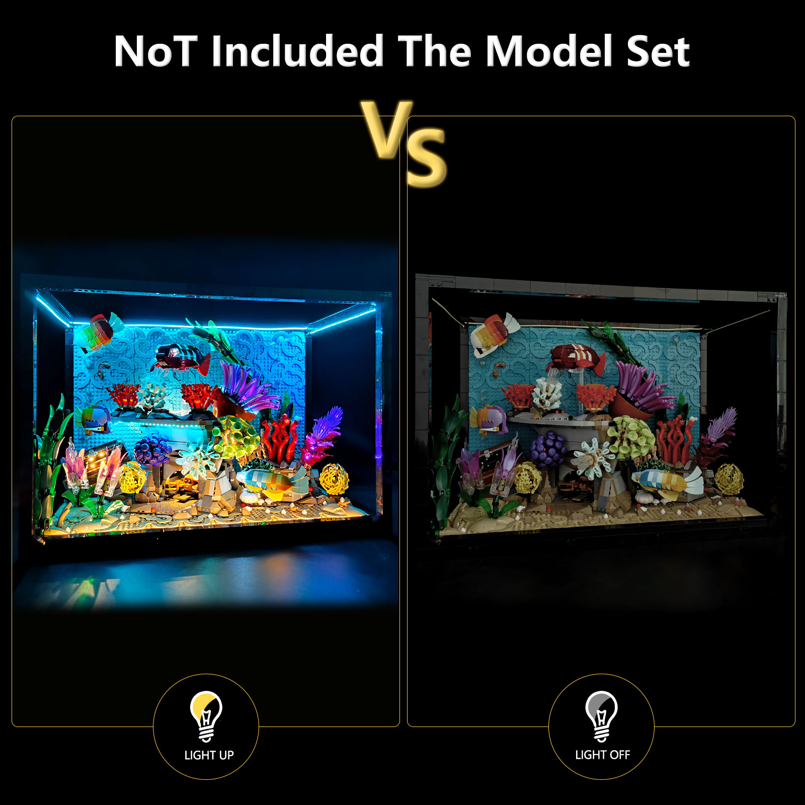 Zestaw oświetlenia LED LYBMTWF – Marine Aquarium Lamp recenzja i cena