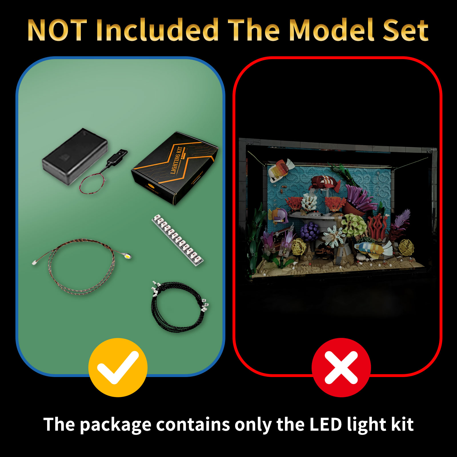 Zestaw oświetlenia LED LYBMTWF – Marine Aquarium Lamp recenzja i cena
