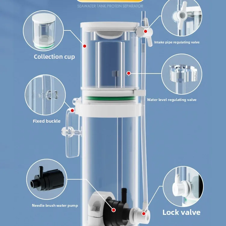 110V-240V Nowy Mini Separator  – Marine Aquarium Mini recenzja i cena
