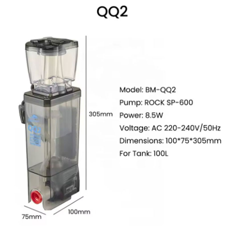 Bubble Magus BM QQ2 Wewnętrzny – Protein Skimmer Hang On recenzja i cena