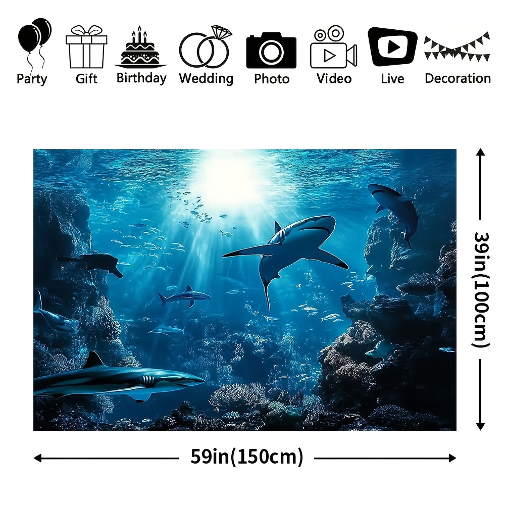 Majestetyczny gobelin ścienny  – Aquarium Blue Marine recenzja i cena