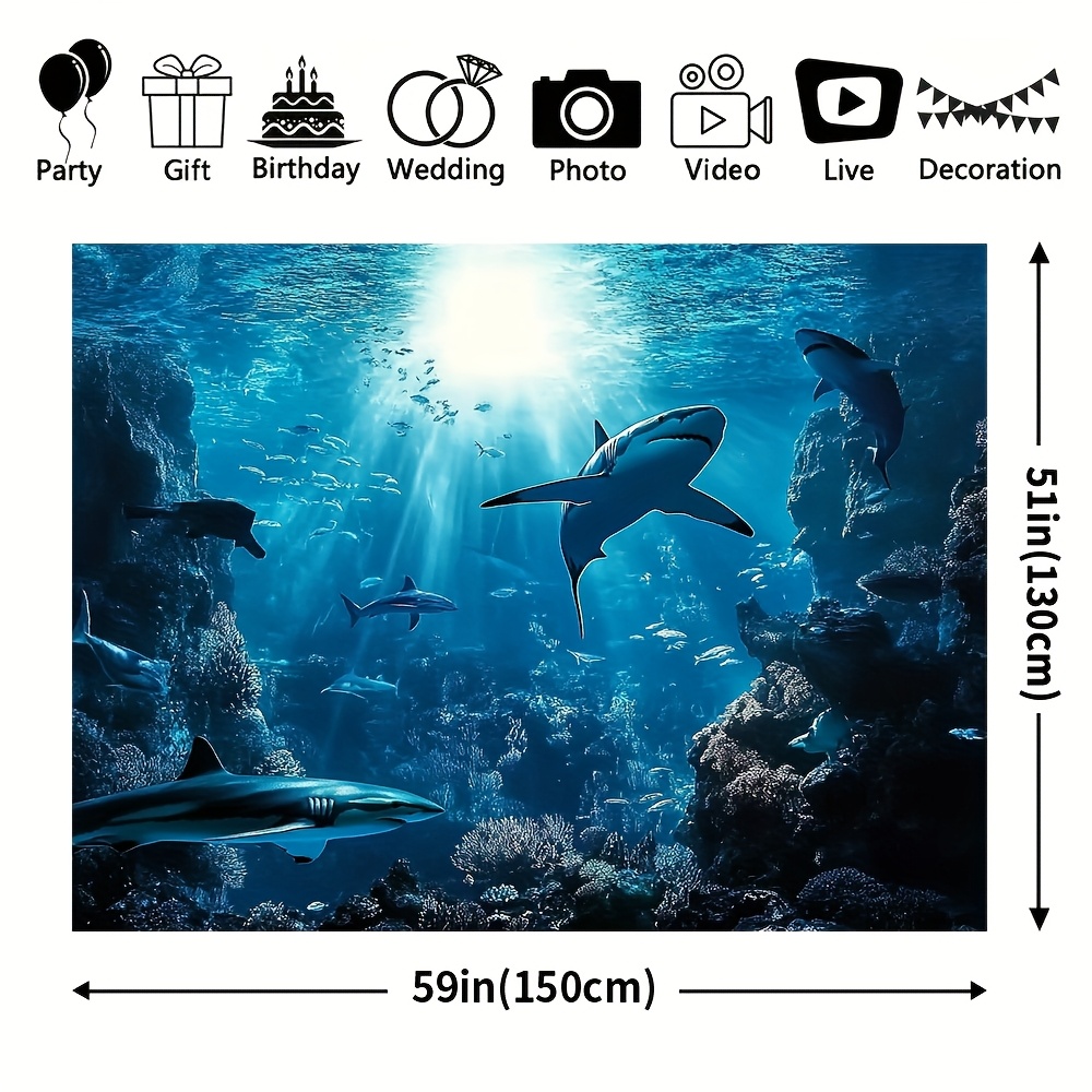 Majestetyczny gobelin ścienny  – Aquarium Blue Marine recenzja i cena