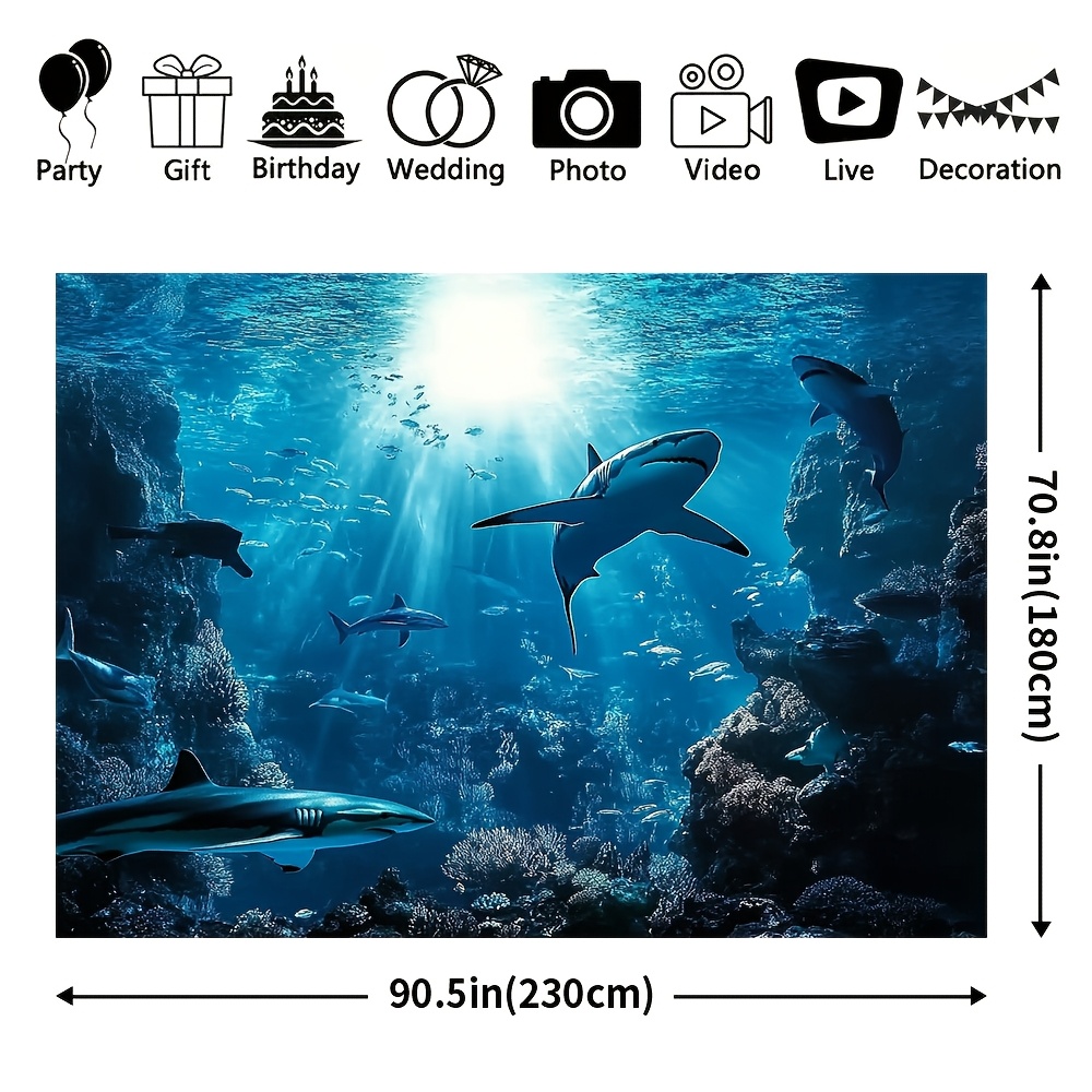 Majestetyczny gobelin ścienny  – Aquarium Blue Marine recenzja i cena