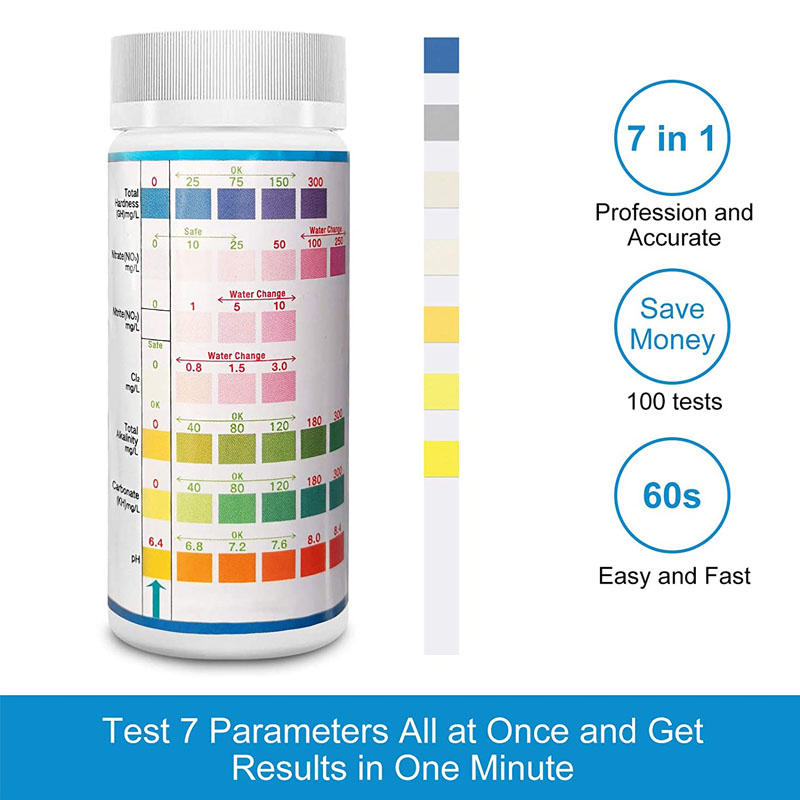 7-IN-1 akwarium paski testowe  – Marine Test Kit recenzja i cena