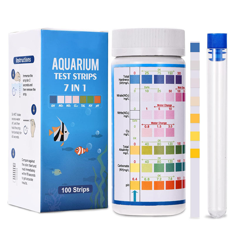 7-IN-1 akwarium paski testowe  – Marine Test Kit recenzja i cena
