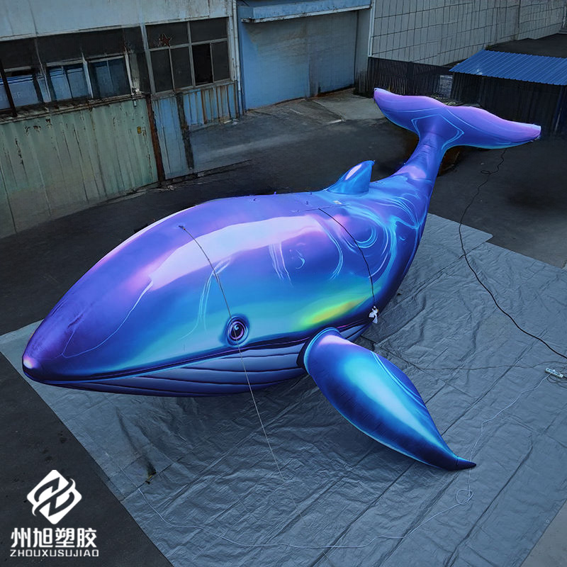 Nadmuchiwana niebieska wielory – Aquarium Blue Marine recenzja i cena