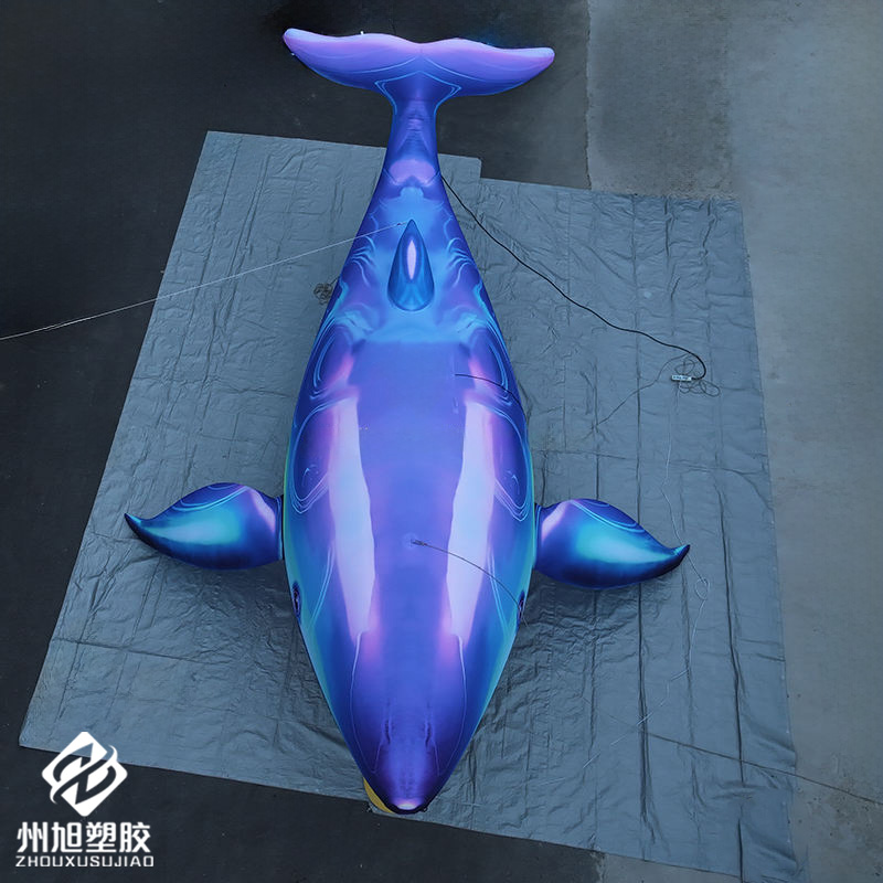 Nadmuchiwana niebieska wielory – Aquarium Blue Marine recenzja i cena