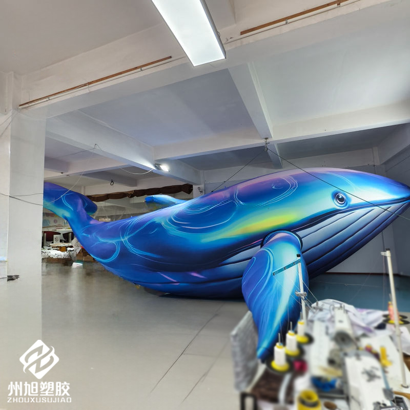 Nadmuchiwana niebieska wielory – Aquarium Blue Marine recenzja i cena