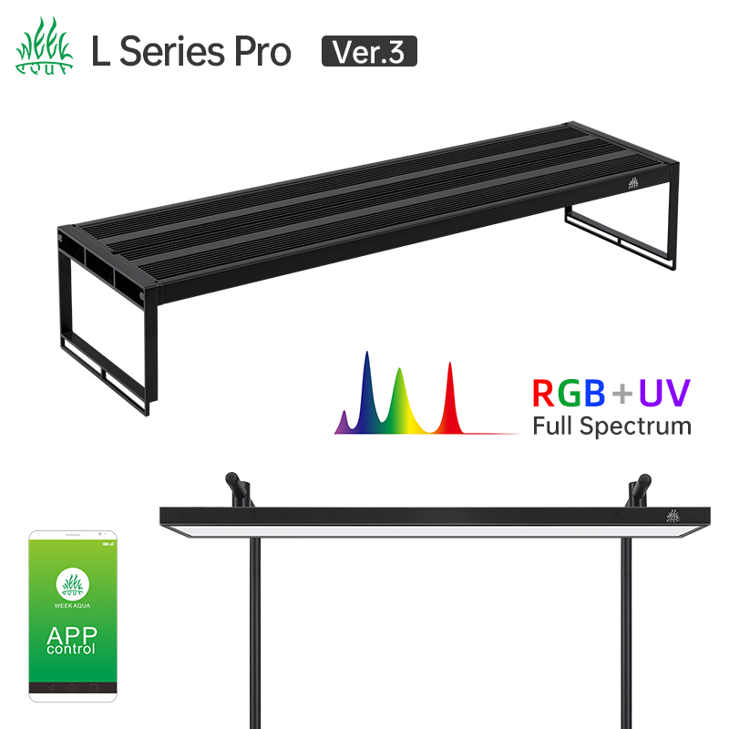 WEEK AQUA L Series APP Ściemni – Marine Aquarium Lamp recenzja i cena
