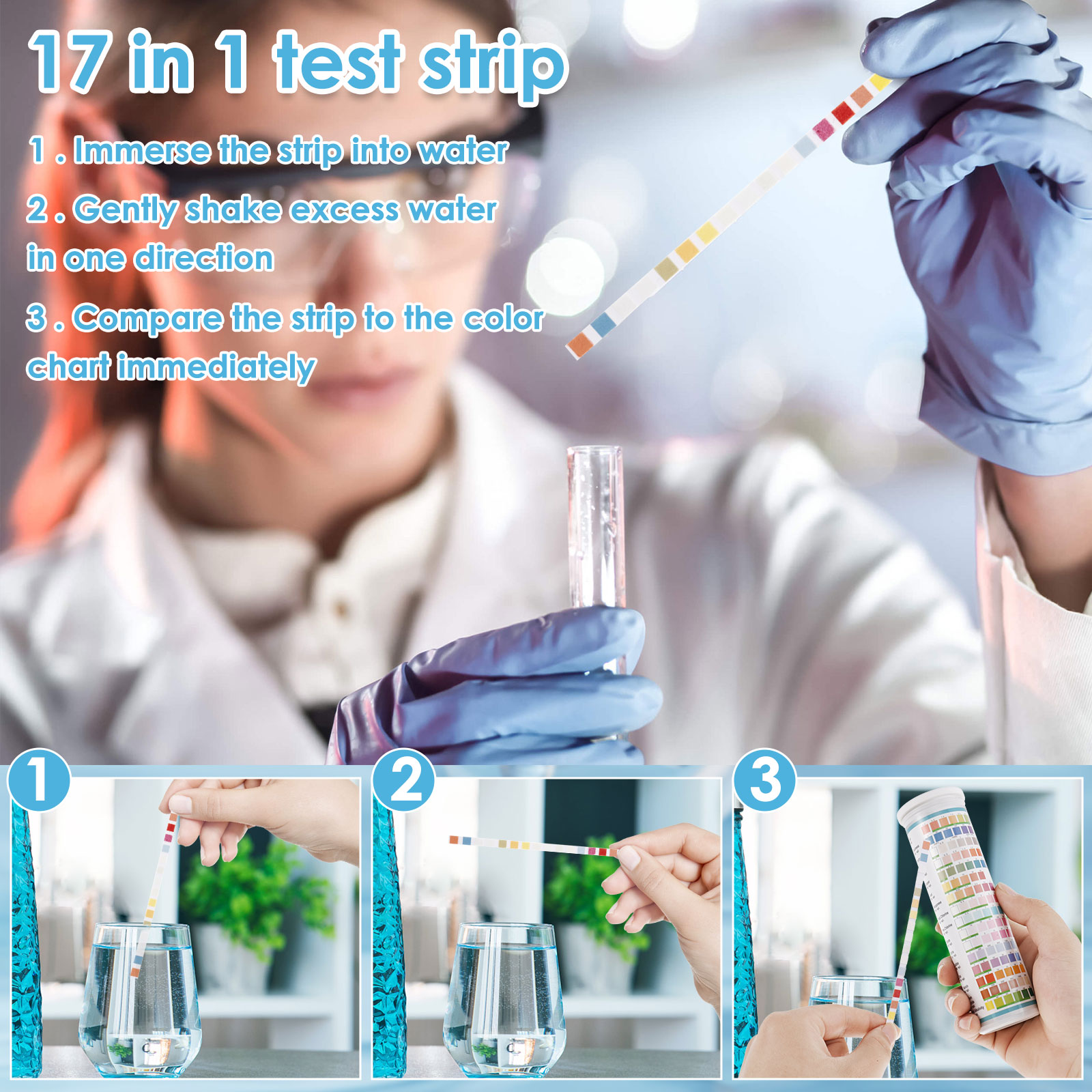 5-17 w 1 Paski testowe do akwa – Marine Test Kit recenzja i cena