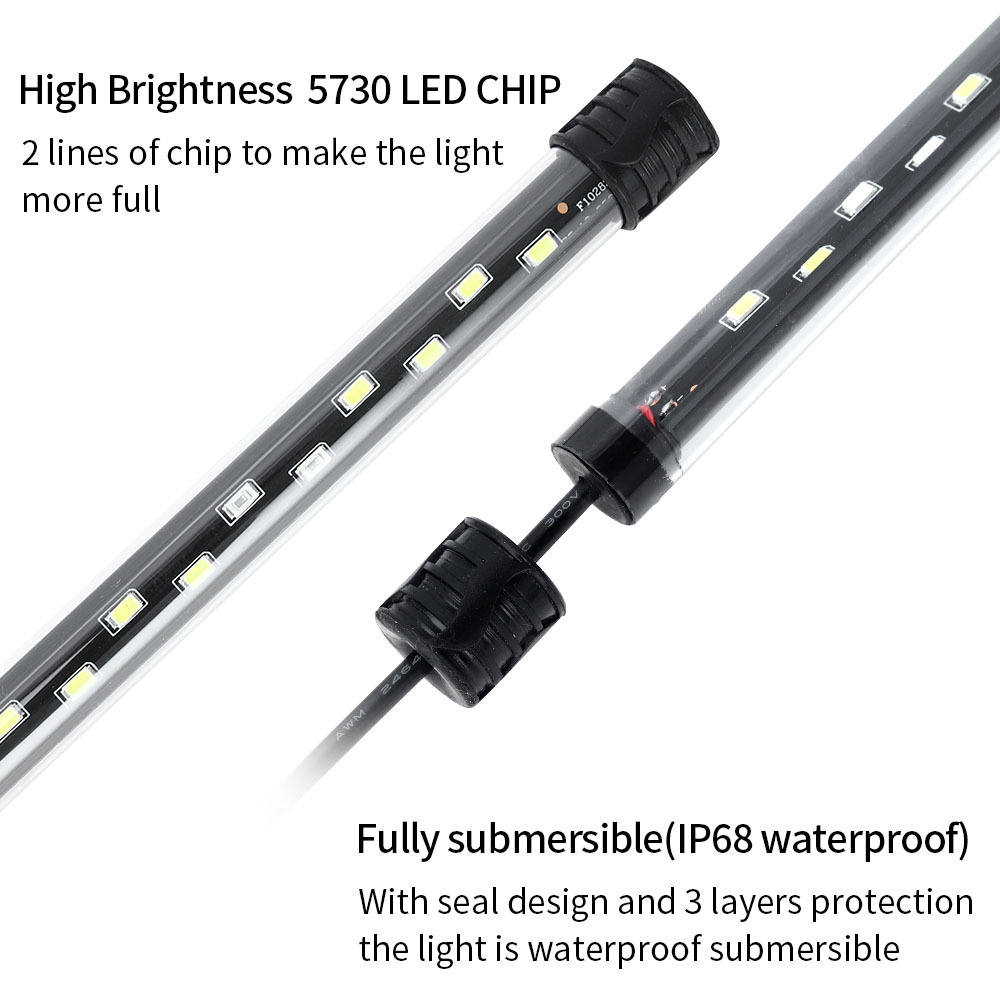 90-260V oświetlenie do akwariu – Marine Aquarium Lamp recenzja i cena