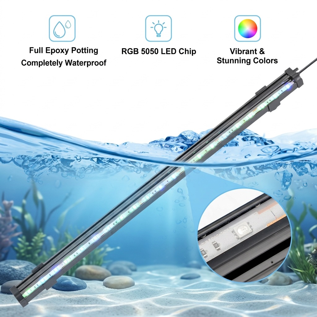 USB LED Lampa do Akwarium z Ef – Marine Aquarium Lamp recenzja i cena