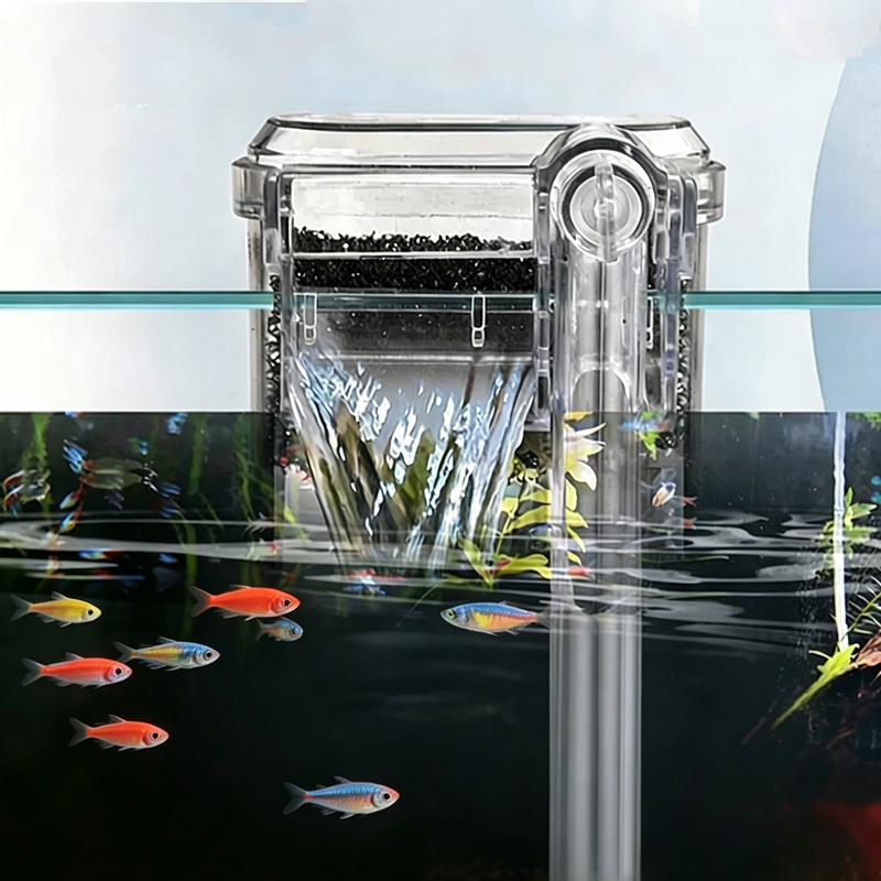 Nowy Akwariowy Filtr Wiszący M – Marine Aquarium Mini recenzja i cena